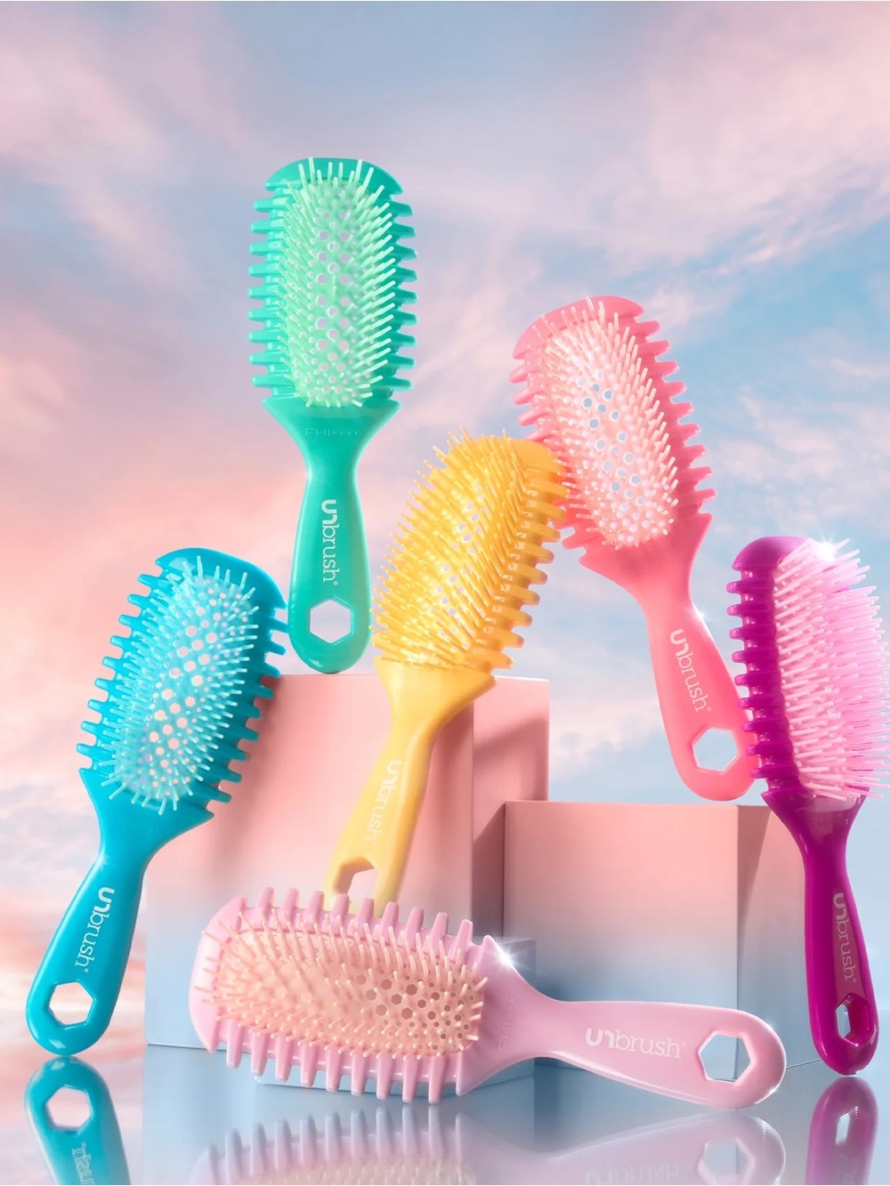 UNBRUSH CURLY HAIRBRUSH - GOLDEN HOUR - Picture 9 of 11